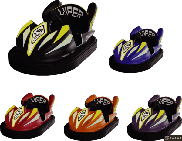 StarCore Agents™ Viper Racing Style Bumper Car (2-Seater, Battery ...