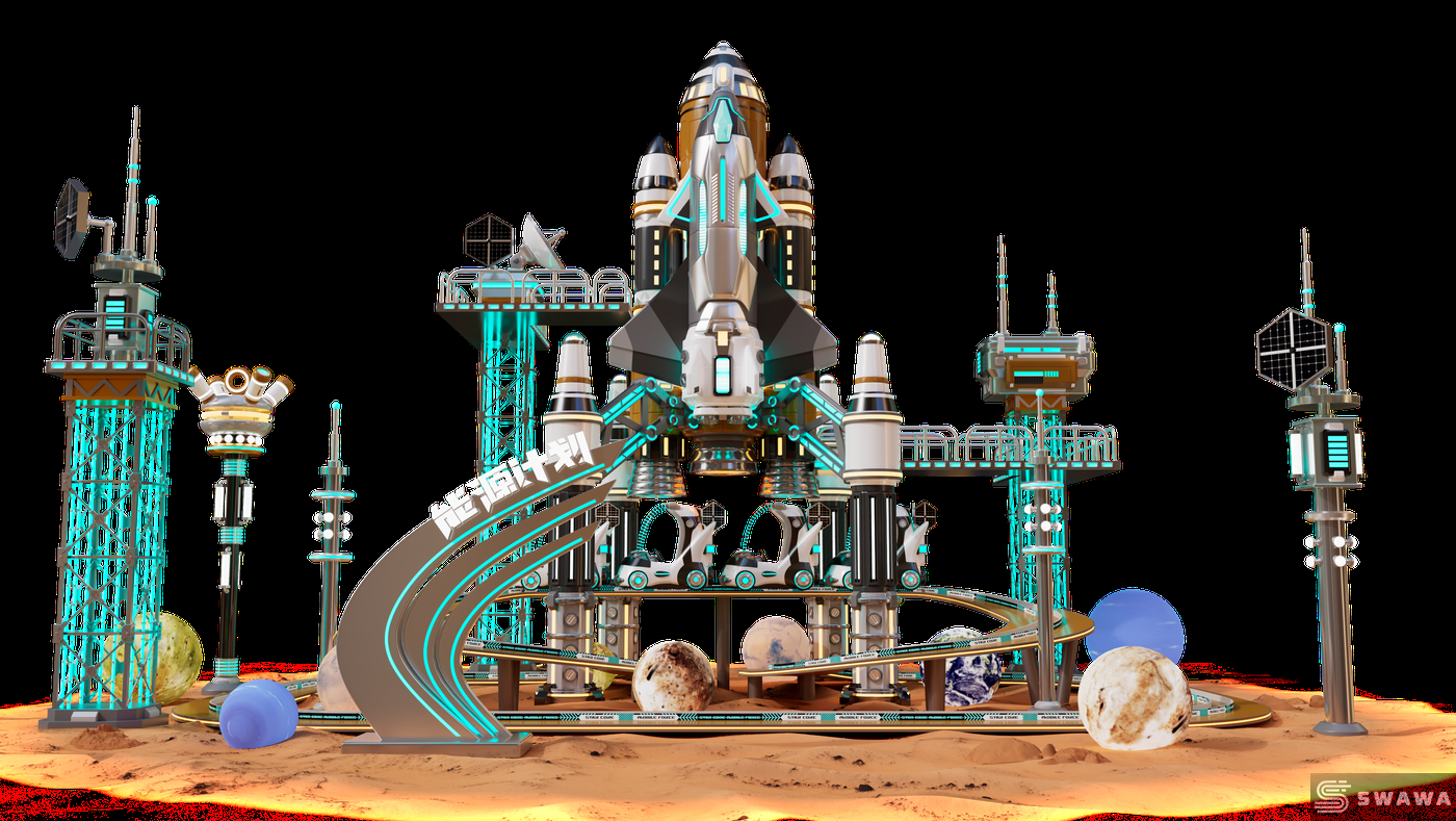 StarCore Agents™ Futuristic Sci-Fi "Energy Plan" Mountaineer Ride | 30-Person Large Theme Park Amusement Equipment