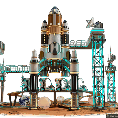 StarCore Agents™ Futuristic Sci-Fi "Energy Plan" Mountaineer Ride | 30-Person Large Theme Park Amusement Equipment