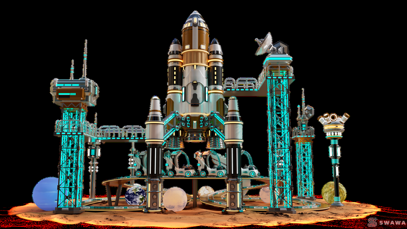 StarCore Agents™ Futuristic Sci-Fi "Energy Plan" Mountaineer Ride | 30-Person Large Theme Park Amusement Equipment