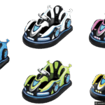 Swawa Cyberpunk Wild Drift Bumper Car - High-Speed Electric Go Kart for Malls - 48V Brushless Motor & Quick ROI