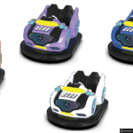 Swawa Maixuan Drift Bumper Car - Futuristic 2-Seater High-Speed Ride for Malls (High ROI)