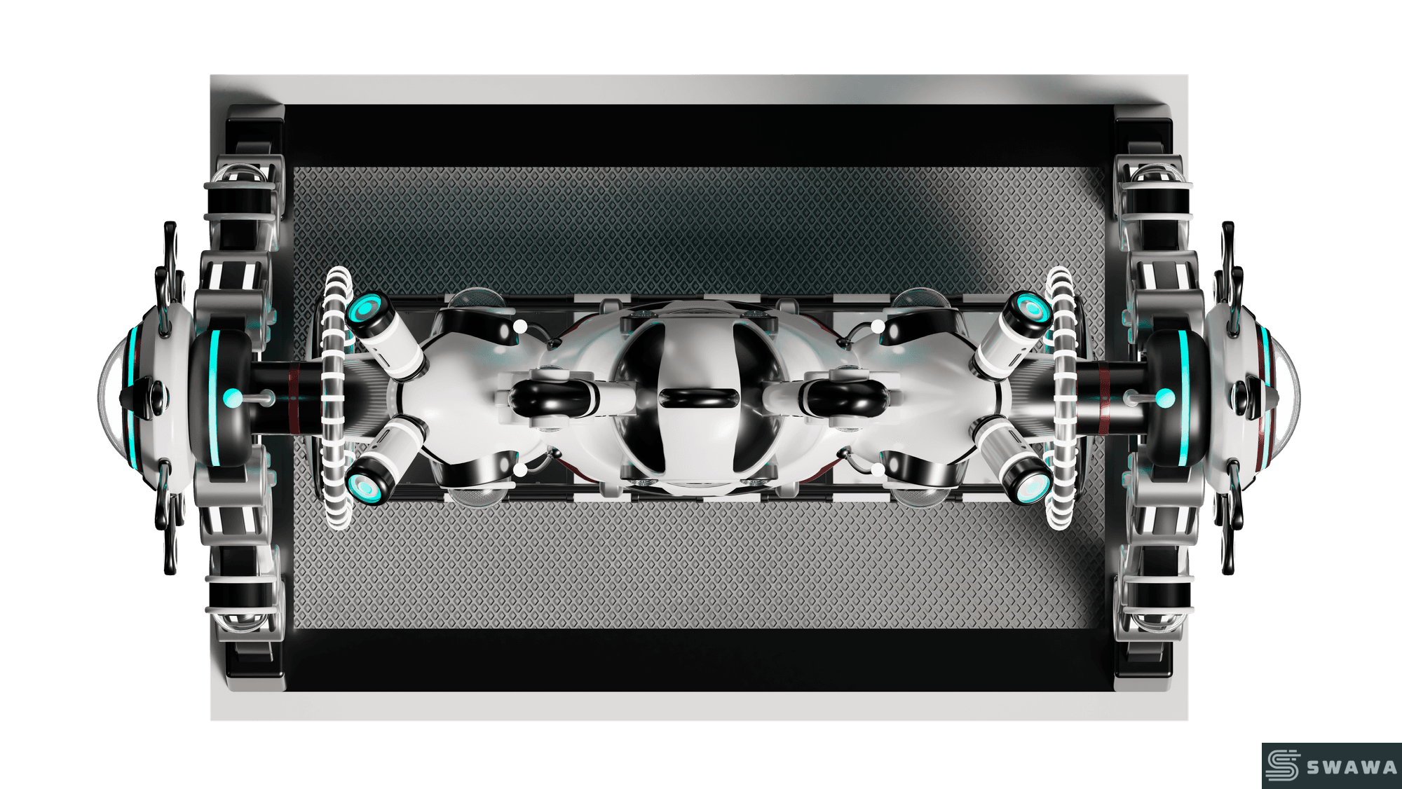 StarCore Agents™ Mecha Style Pendulum Ride | 20-Person Park Amusement Rides For Sale