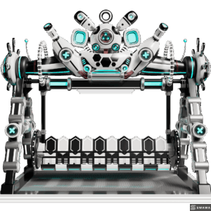 StarCore Agents™ Mecha Style Pendulum Ride | 20-Person Park Amusement Rides For Sale