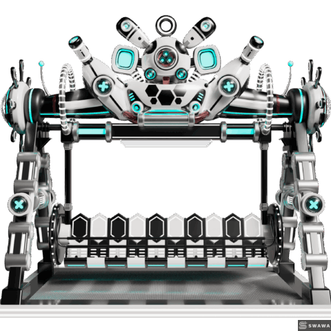 StarCore Agents™ Mecha Style Pendulum Ride | 20-Person Park Amusement Rides For Sale