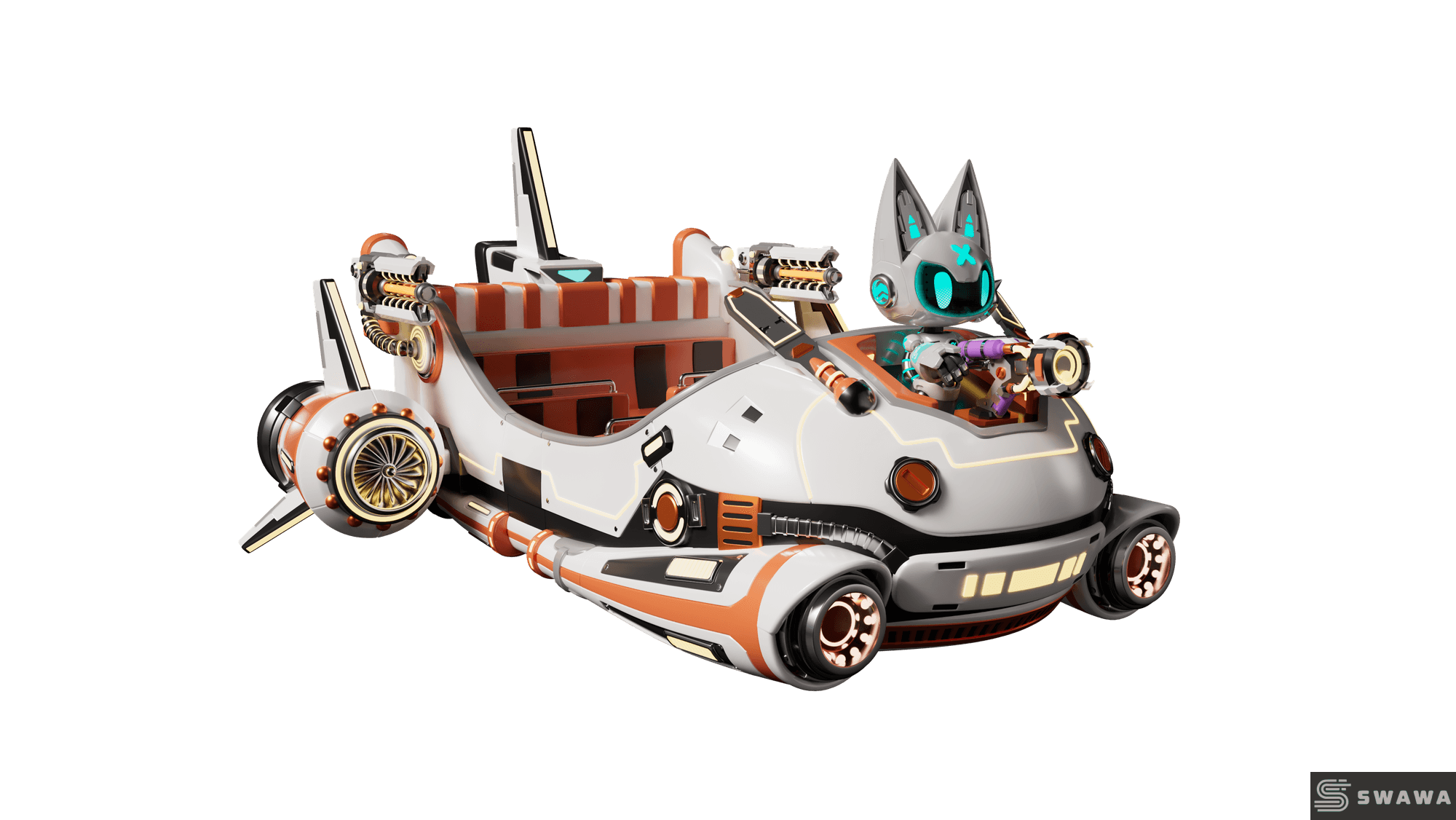 StarCore Agents™ Alien Invasion Themed Rotating Battle Ship | 16-Person Stimulating Amusement Ride
