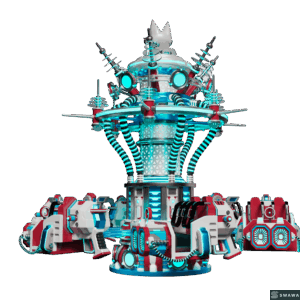 StarCore Agents™ Futuristic Rotating Matrix Ride | 16-Person Thrill Ride