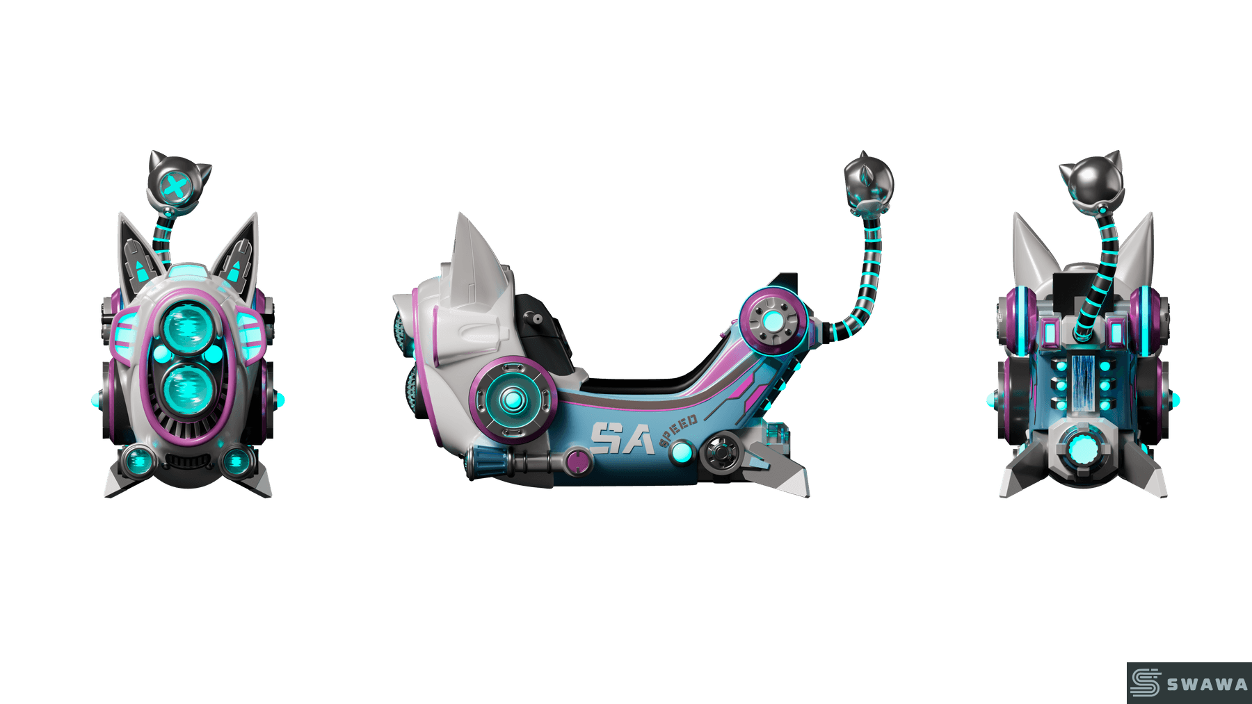 StarCore Agents™ Star Nuclear Guard Futuristic Shake & Cross Amusement Ride | 24 Persons