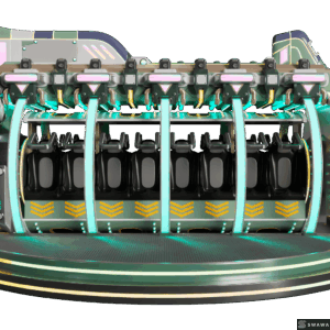 StarCore Agents™ RoboCop Interplanetary Cross Ride | 16-Person Park Amusement Equipment