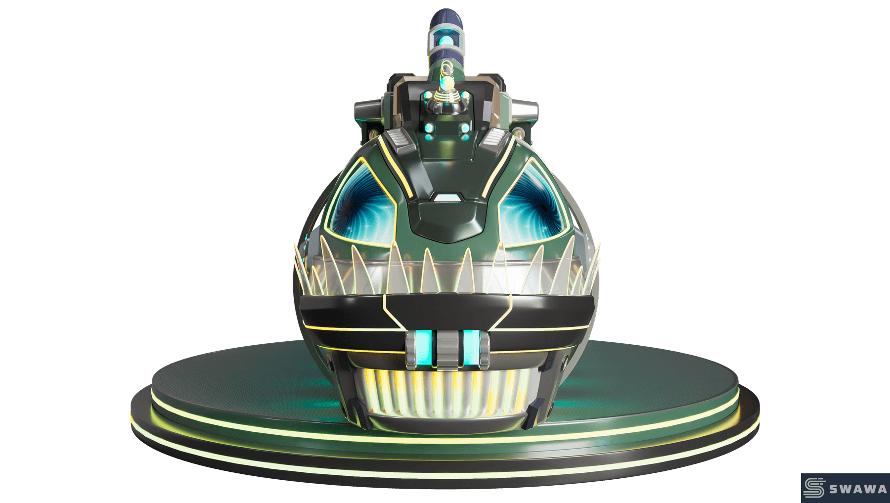 StarCore Agents™ RoboCop Interplanetary Cross Ride | 16-Person Park Amusement Equipment