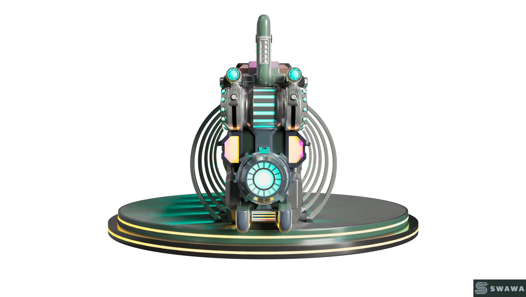 StarCore Agents™ RoboCop Interplanetary Cross Ride | 16-Person Park Amusement Equipment