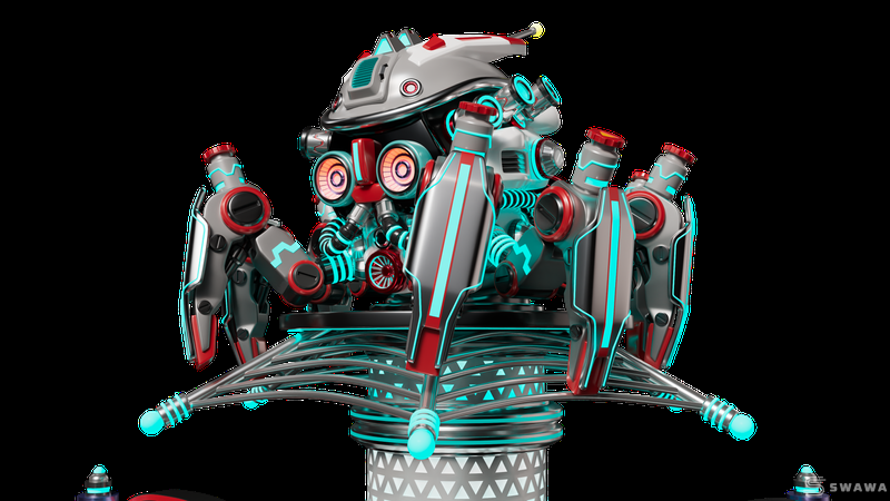 StarCore Agents™ Sci-Fi "Nuclear Crisis" Flying Chair Ride | 36-Seat Swing Ride for Amusement Parks