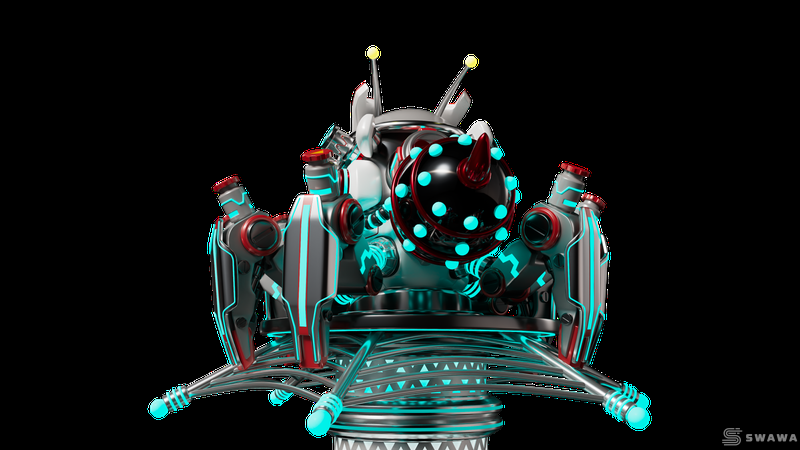 StarCore Agents™ Sci-Fi "Nuclear Crisis" Flying Chair Ride | 36-Seat Swing Ride for Amusement Parks