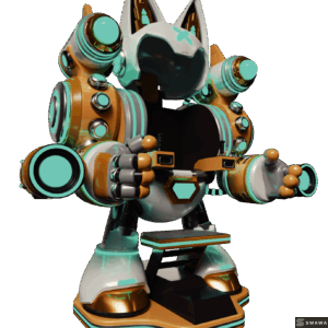 StarCore Agents™ Mecha-Style Cyber-Cat Ride | Amusement Ride Manufacturer