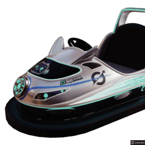 StarCore Agents™ Futuristic Cat-Themed Bumper Car (2-Seater) | Amusement Ride Manufacturer