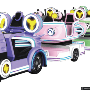 Swawa Futuristic Space Mini Train – Electric Trackless Ride for Malls (High-ROI)