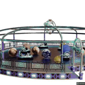 StarCore Agents™ Galaxy Themed Bumper Car | Battery Operated Amusement Ride | Amusement Ride Manufacturer