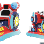 Swawa StarCore Agents™ Q-Moe Racing Car | Futuristic 2-Seater Battery Bumper Car for Malls | High-ROI & Interactive Kids Ride