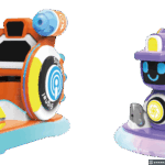 Swawa StarCore Agents™ Q-Moe Racing Car | Futuristic 2-Seater Battery Bumper Car for Malls | High-ROI & Interactive Kids Ride