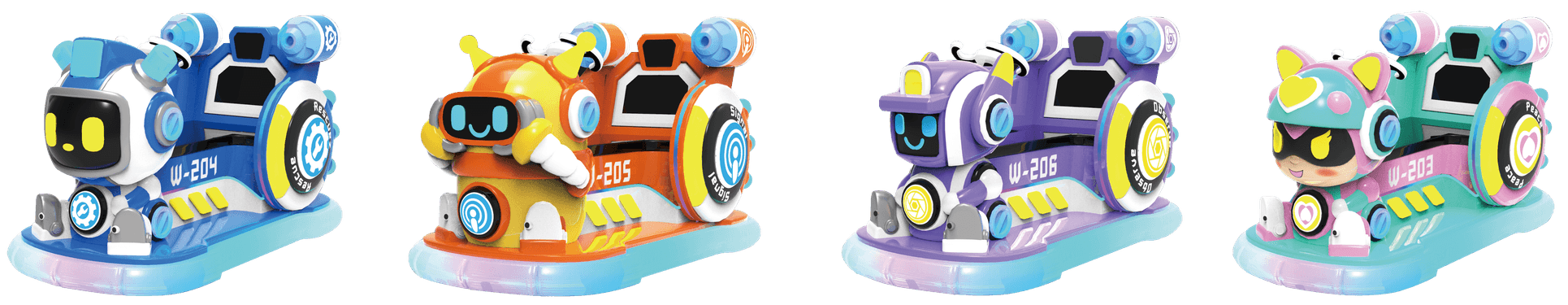 Swawa StarCore Agents™ Q-Moe Racing Car | Futuristic 2-Seater Battery Bumper Car for Malls | High-ROI & Interactive Kids Ride