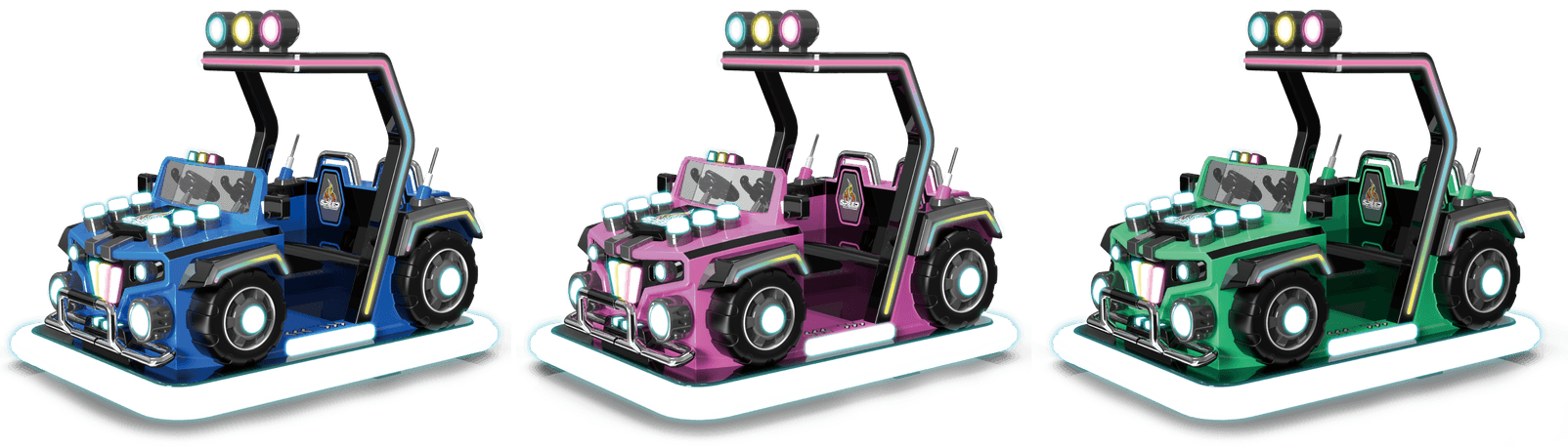 Swawa Off-Road Tank Bumper Car | Rugged 2-Seater Electric Ride | High-ROI Mall Attraction